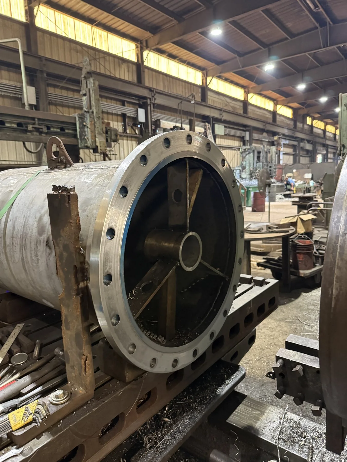 Fabricated structural column