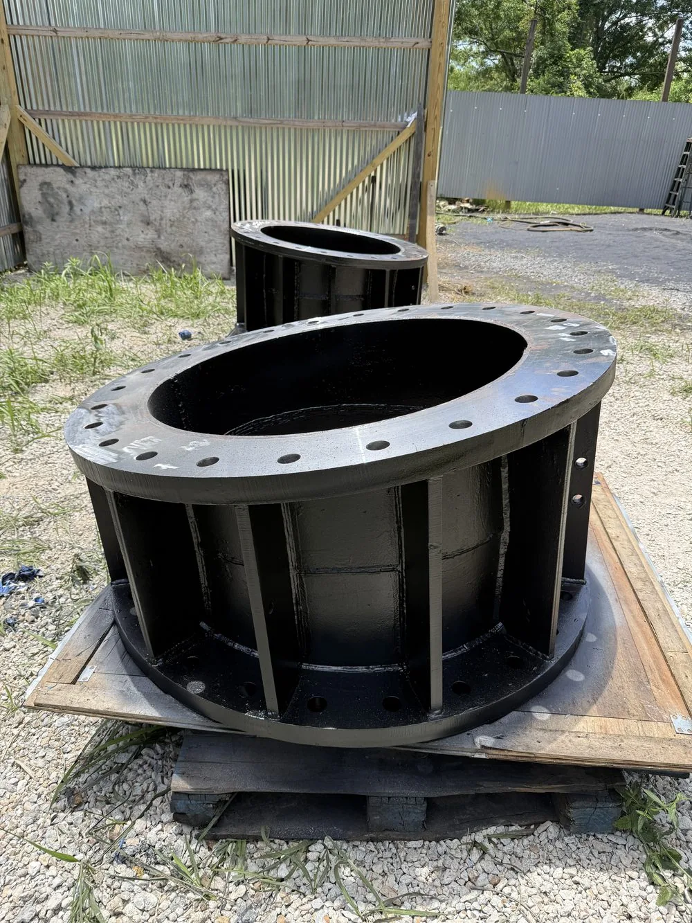 Fabricated dutchman fitting